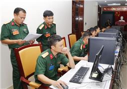 Khai mạc hội thi cán bộ huấn luyện điều lệnh giỏi